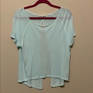 Talula | open back shirt